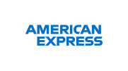 American Express Logo American Express logo, a part of integrations for restaurants