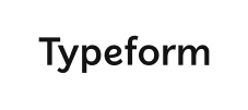Typeform Logo Typeform logo with clean black sans-serif text