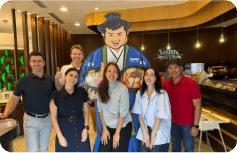 Our Team with the Sumo Sushi & Bento Team Photo of our team with the Sumo Sushi & Bento team
