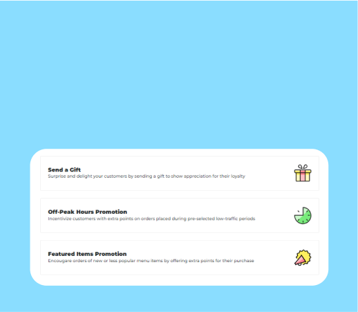 CRM platform for restaurant marketing campaigns.