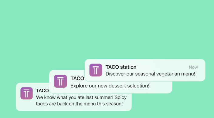 Restaurant Marketing Push Notifications