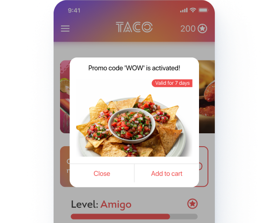 Promo Rewards in Restaurant Loyalty Program loyalty program for restaurants