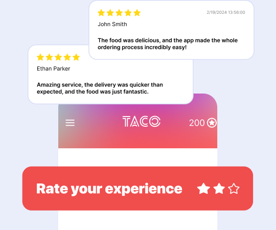 Quality Control System Quality Control in loyalty program for restaurants