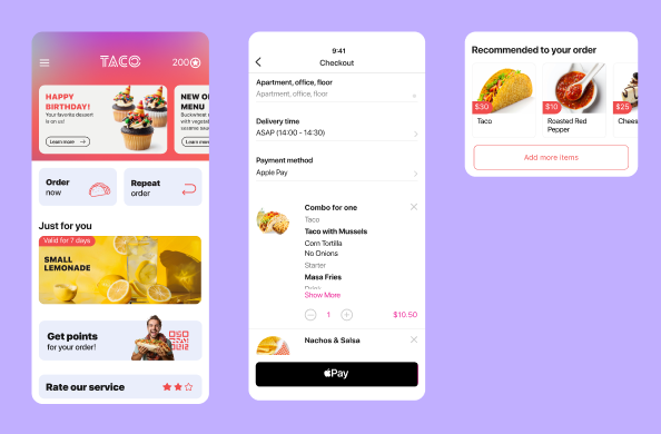 Restaurant Marketing Mobile App